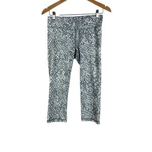 LLD Leggings Cropped Snakeskin Medium